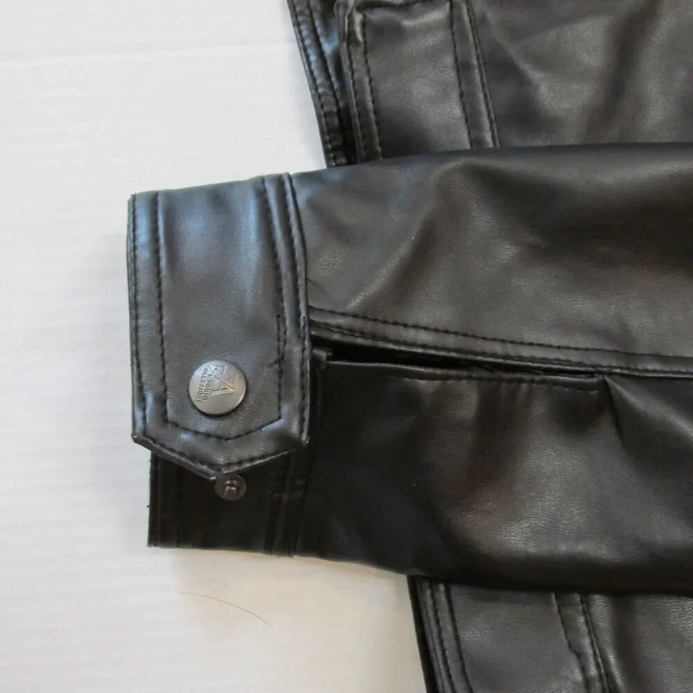 Armani Emporio Collezione L Faux leather jacket - Picture 2 of 13
